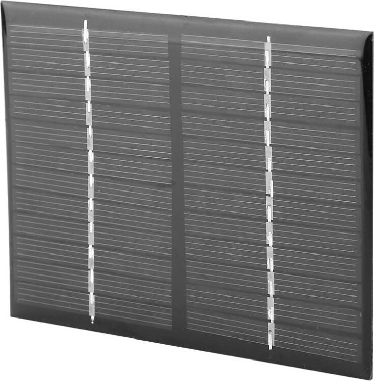 Compact 1.5W 12V Solar Panel DIY Kit
