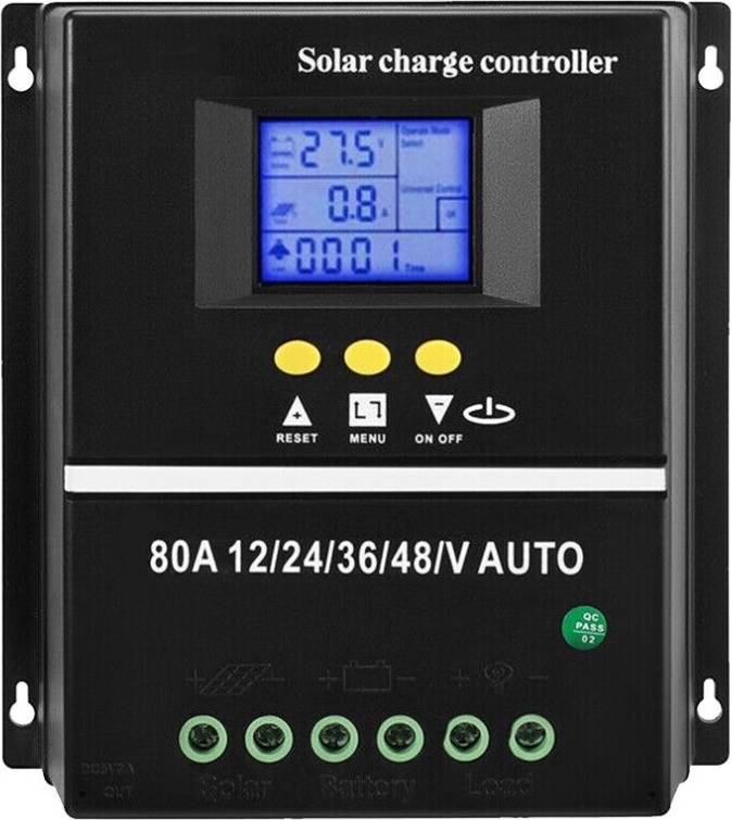 Advanced Algorithm Solar Charger Controller 60A 80A 100A