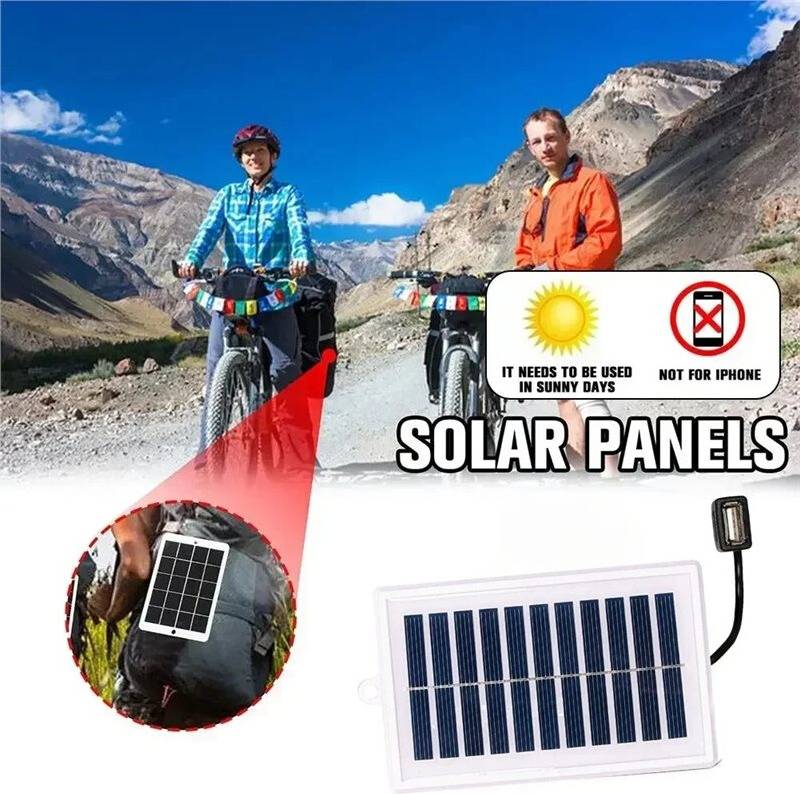 Portable Solar Charger USB Output