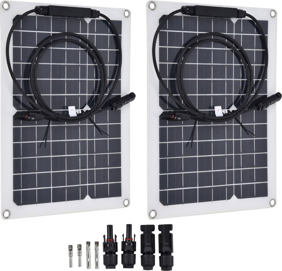 Portable 30W Solar Panel Set