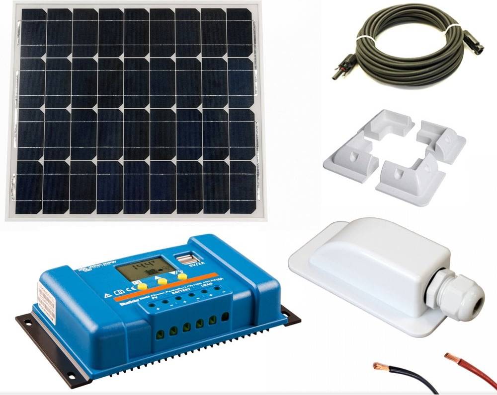 Victron Energy PWM Controller 30a 55w Solar Panel Mounting Kit