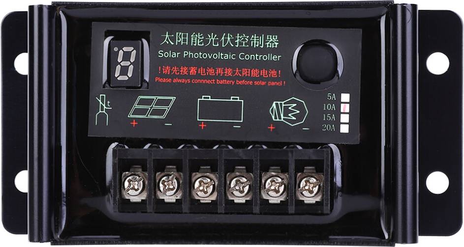 Light Control Solar Controller 24H Work PWM Adjustment