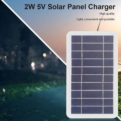 Solar Panel Outdoor Charger