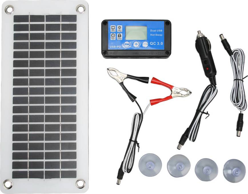 12V 30W Solar Panel Kit with Controller