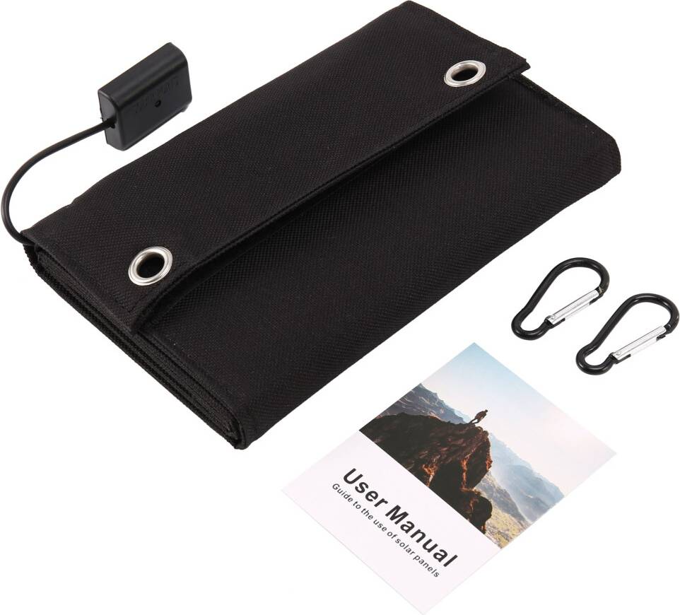 12W Foldable USB Solar Panel Waterproof