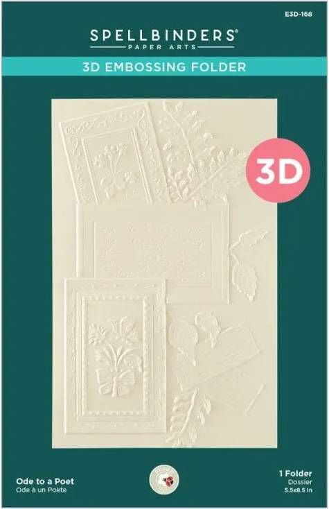 Spellbinders 3D Embossing Folder Spellbinder