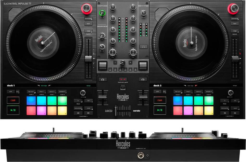 Hercules inpulse Hercules DJControl Inpulse T7 Motorised DJ Controller