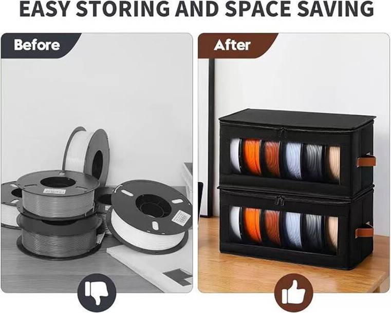 3D Printer Filament Storage Box 12 Pack