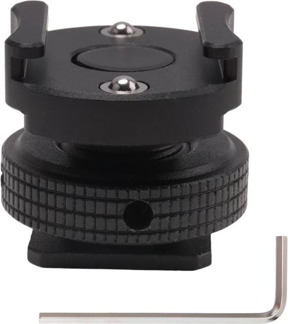 Typecat 360 Rotatable Cold Shoe Mount Adapter