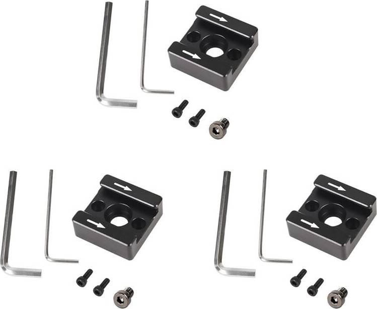 3Set 1/4 Thread Cold Hot Shoe Mount Adapter