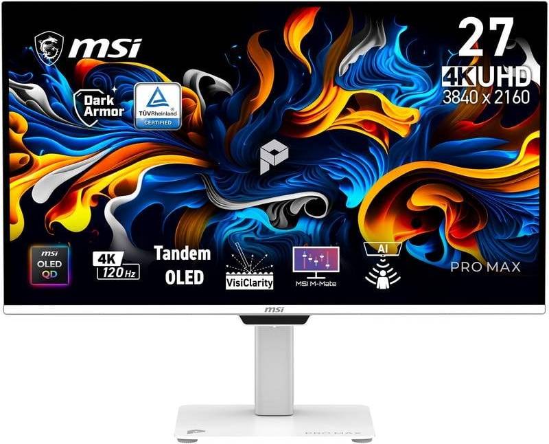MSI Pro MAX 271UPXW12G Computer Monitor