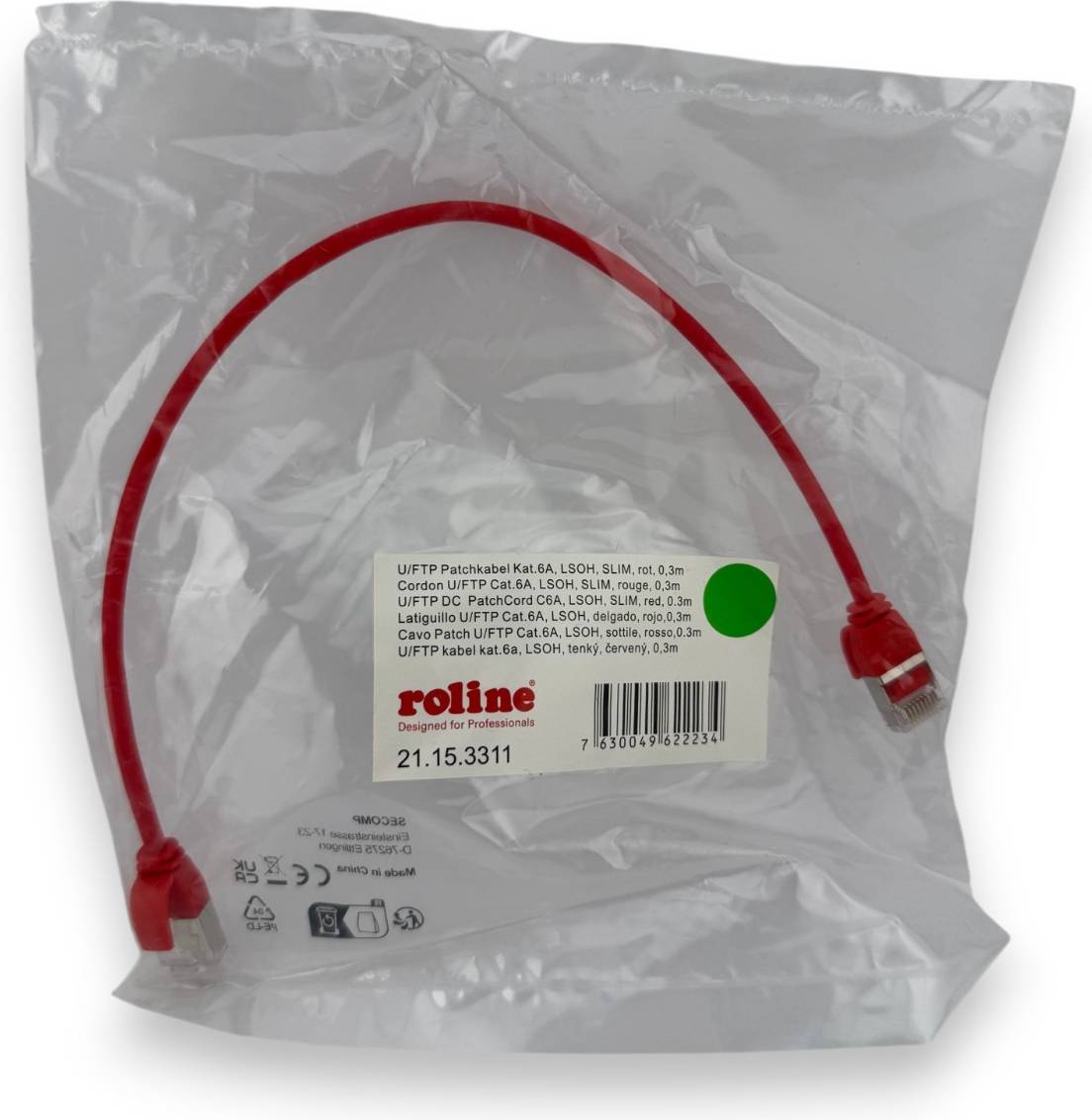Roline Datacenter Patchkabel 0.3m