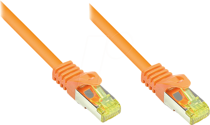 Alcasa Cat7 RJ-45 SFTP Oransje