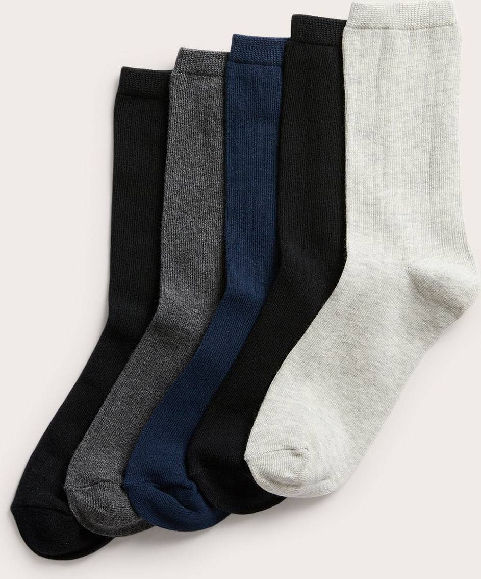 Kappahl 5-Pack Ribbade Strumpor