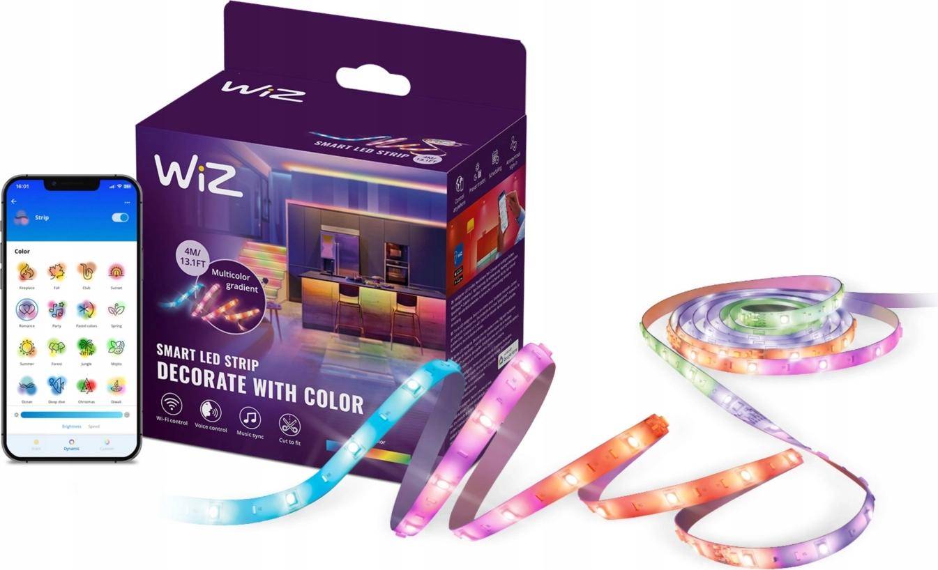 WiZ RGBIC LED Strip 4 Meter LED bånd