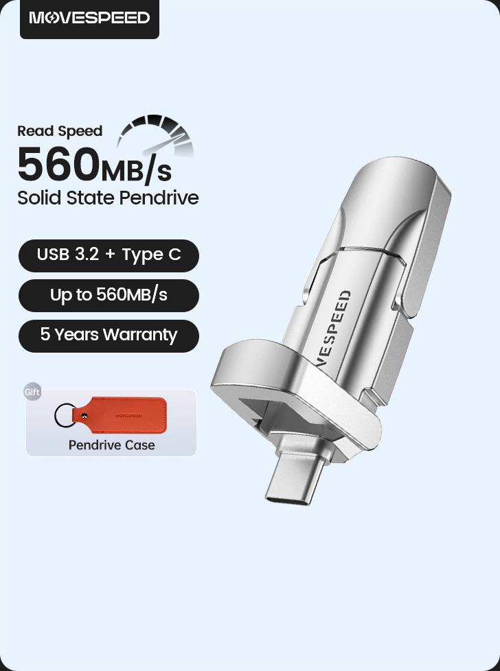 Movespeed USB 3.2 Solid State Pen Drive