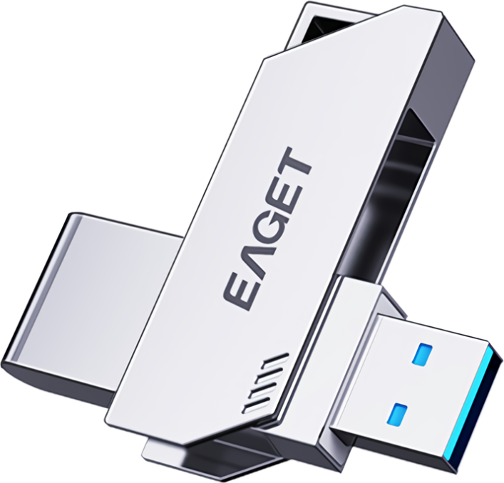 Greenzech USB3.0 Flash Drive Zinc Alloy 360 Rotation