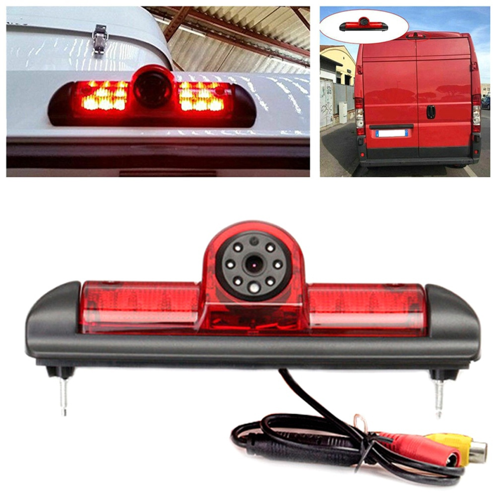 170 Degree Rear View Camera 3rd Brake Light 4.3 Inch Monitor