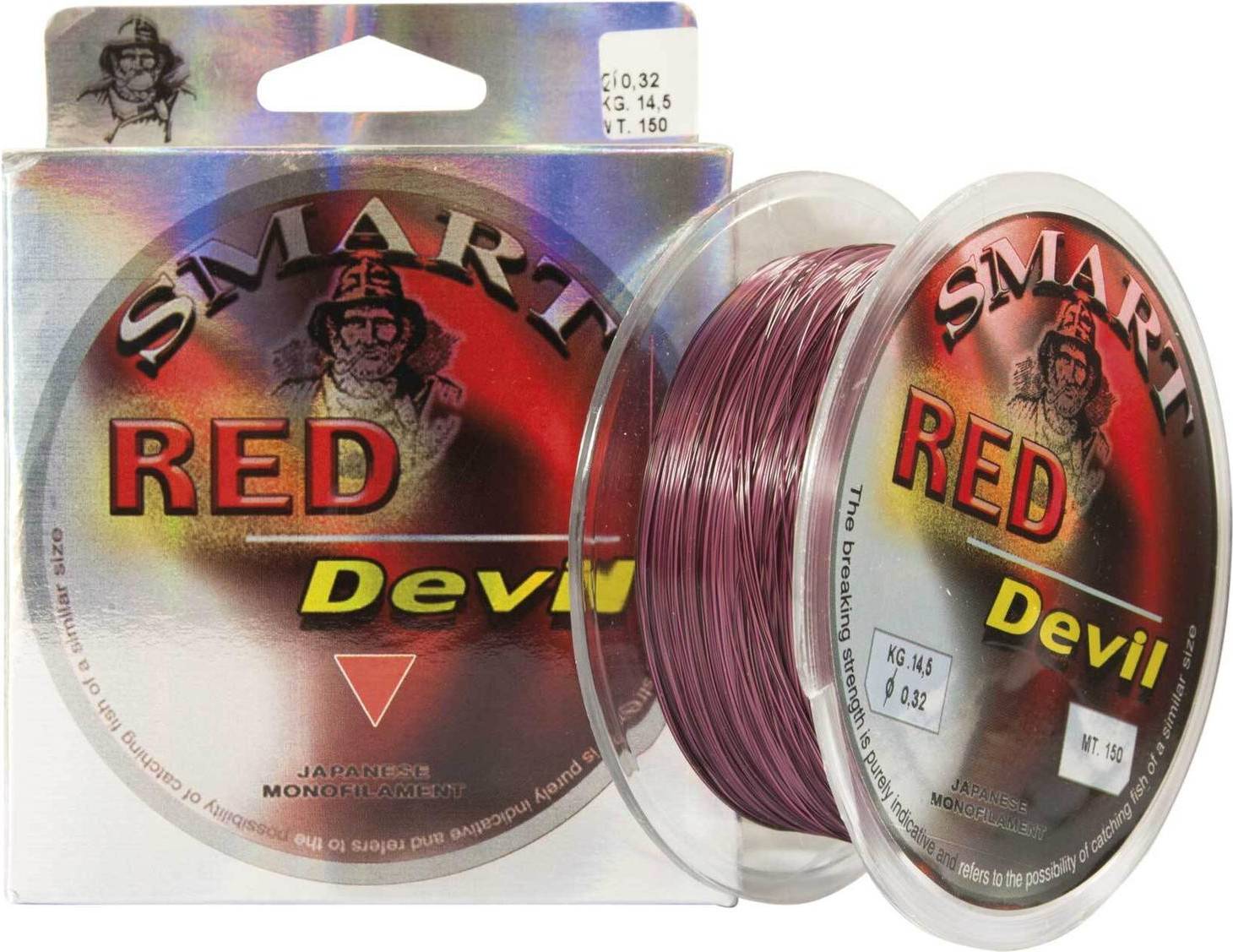 maver Monofilamento Red Devil Rouge