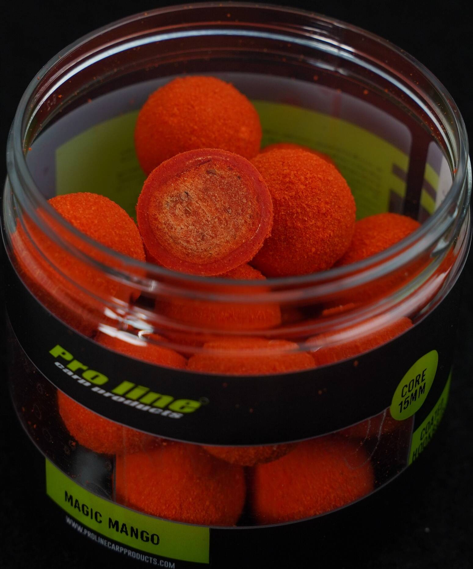 Coated Hookbaits Magic Core 15mm 200ml