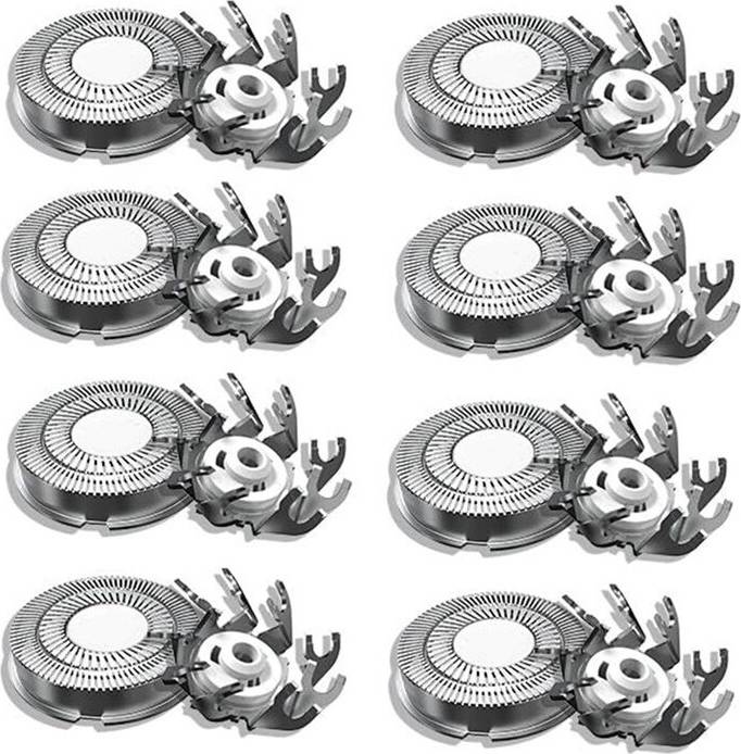 Tlily 8 Pezzi Lame Ricambio Rasoio Skull