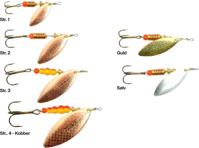 Mepps Aglia Long Guld Str 2