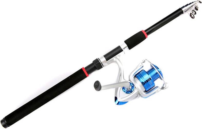 Komplett Fiskespö Kit Med Rulle 3.6m