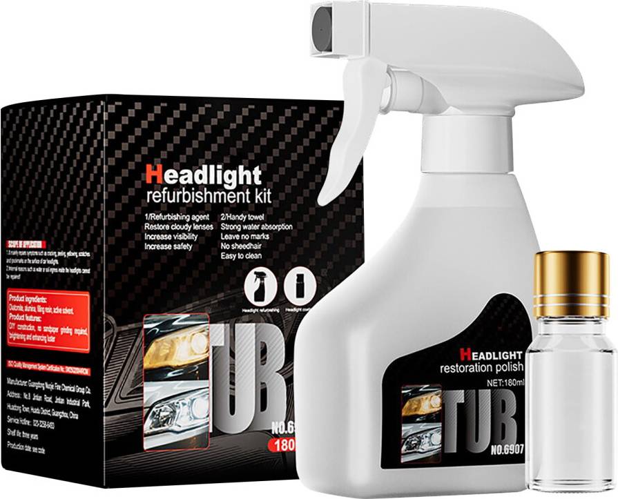 Headlight restoration kit Crystal Coating Headlight Restoration Kit