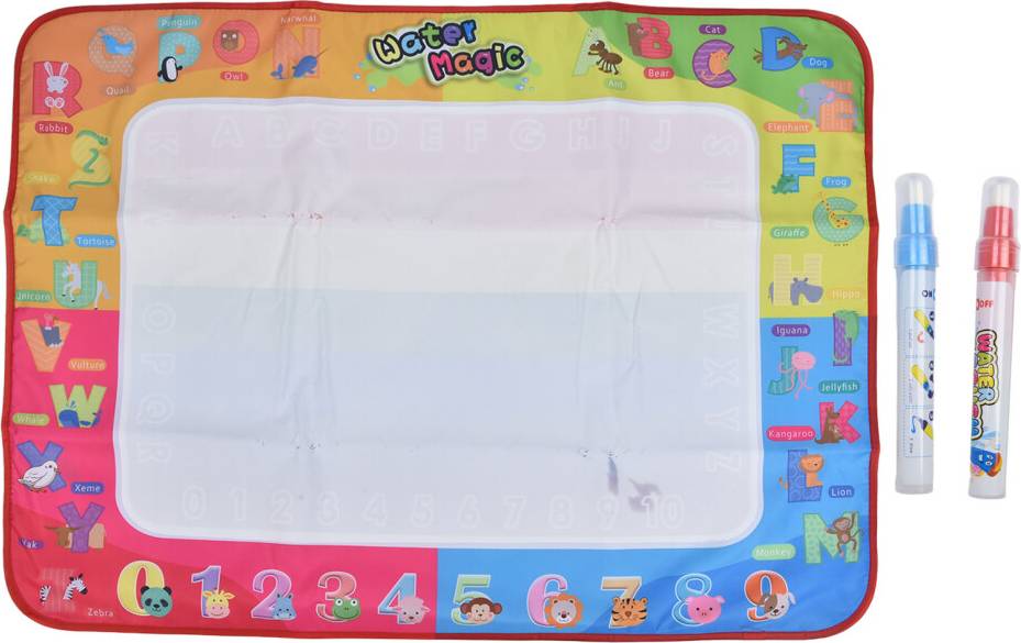 Learn And Fun Kids Coloring Mat