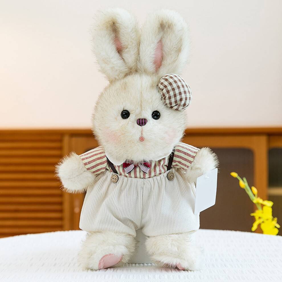 Retro Couple Plush Rabbits 35cm