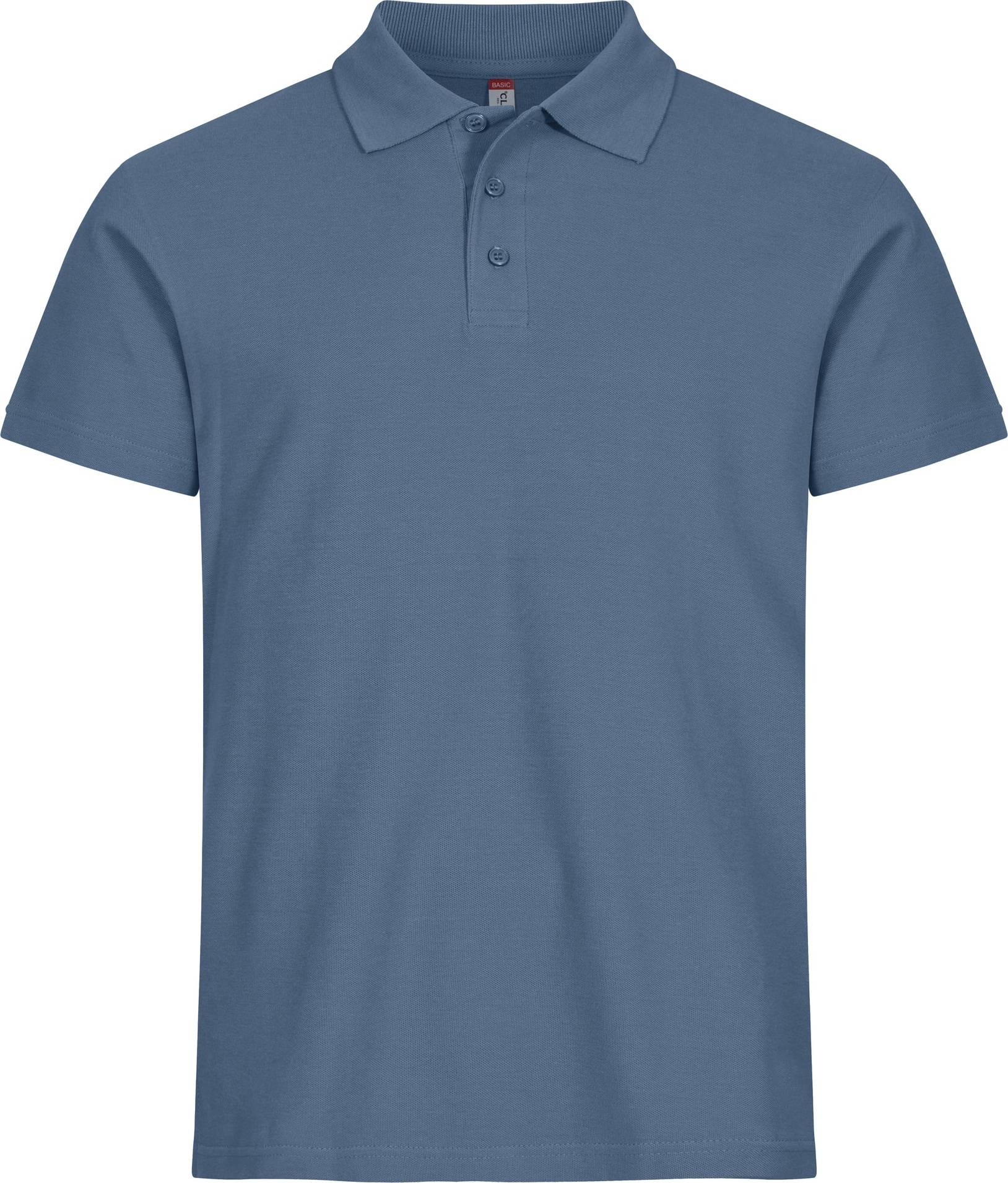 Basic Polo - Stålblå
