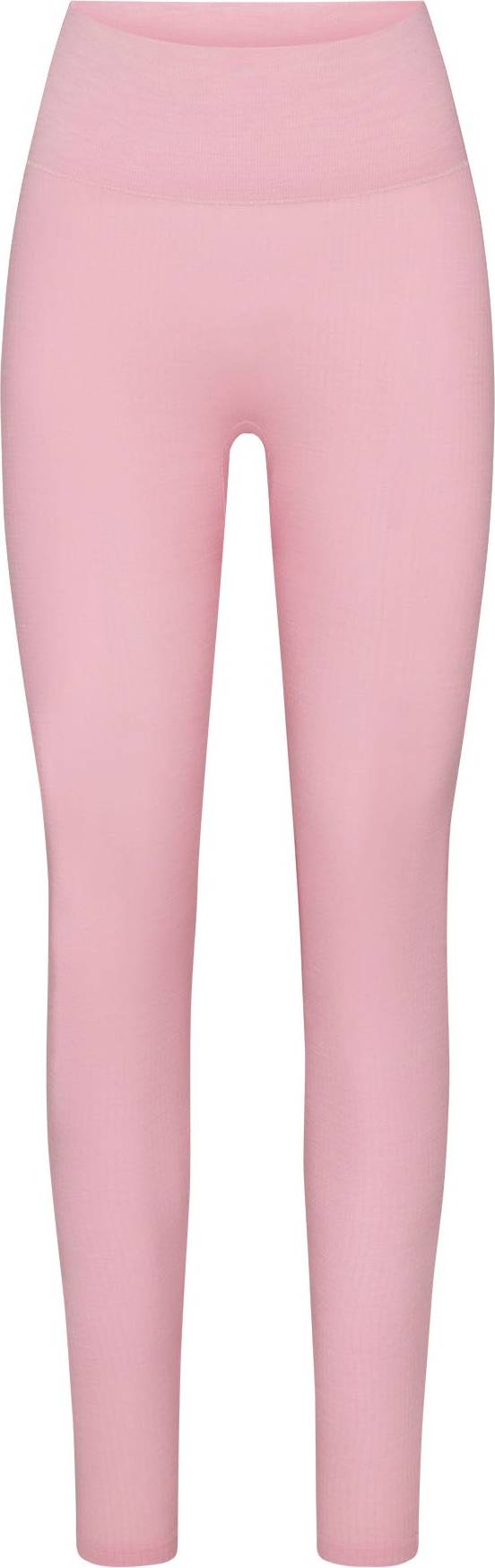 Ull leggings dam SKIMS High-Waisted Legging Wool Rib - Pink