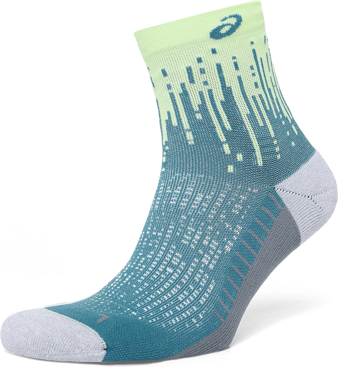 Asics Performance Run Sock Quarter - Blue