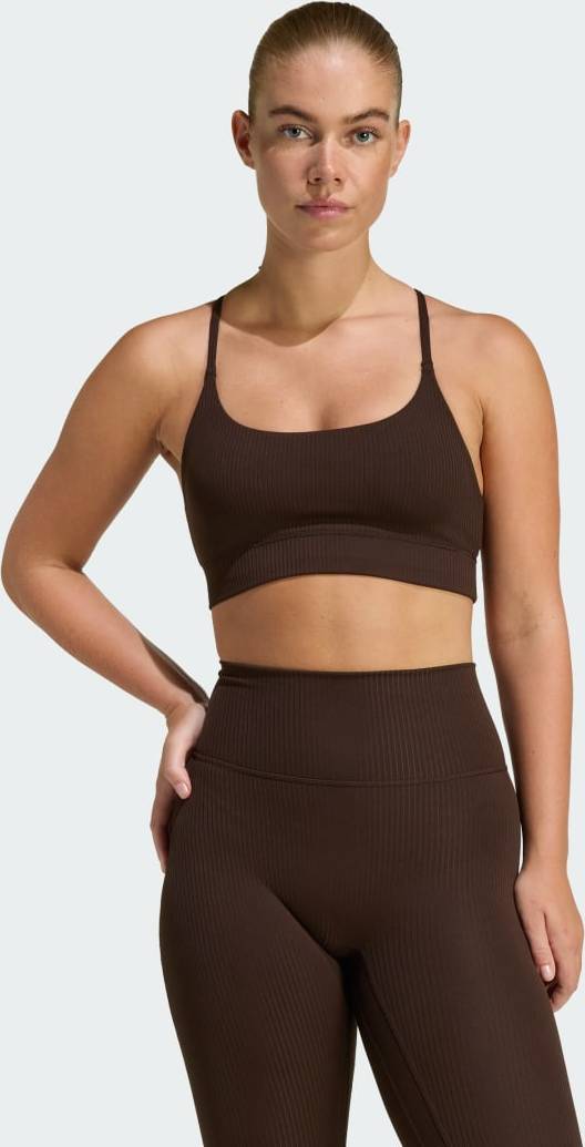 adidas All Me Light Support Rib Long Line Bra