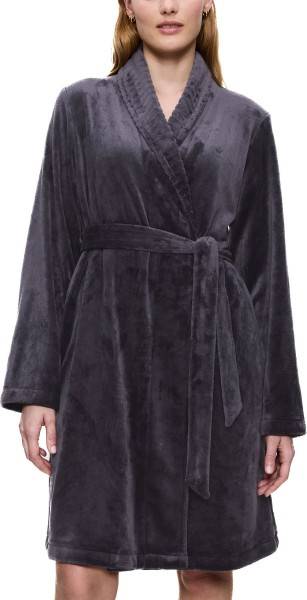 Triumph Fleece Robe - Darkgrey