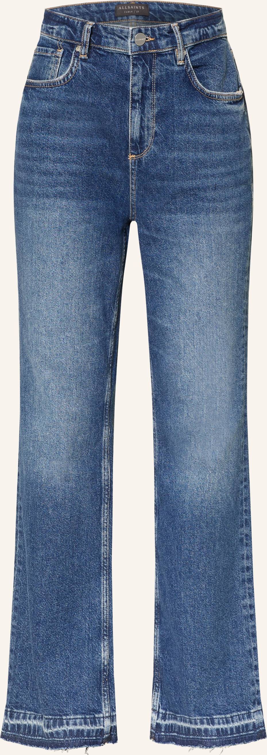 AllSaints Fable Mid-Rise Bootcut Denim Jeans - Blue