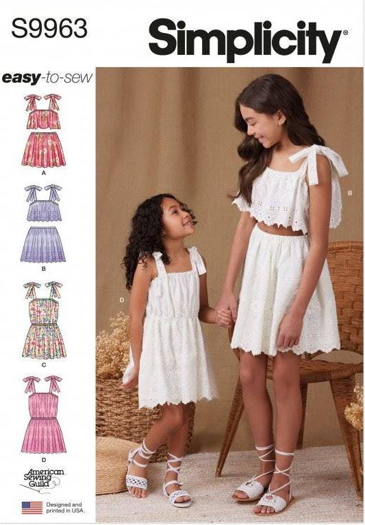 Simplicity Sewing Pattern 9963