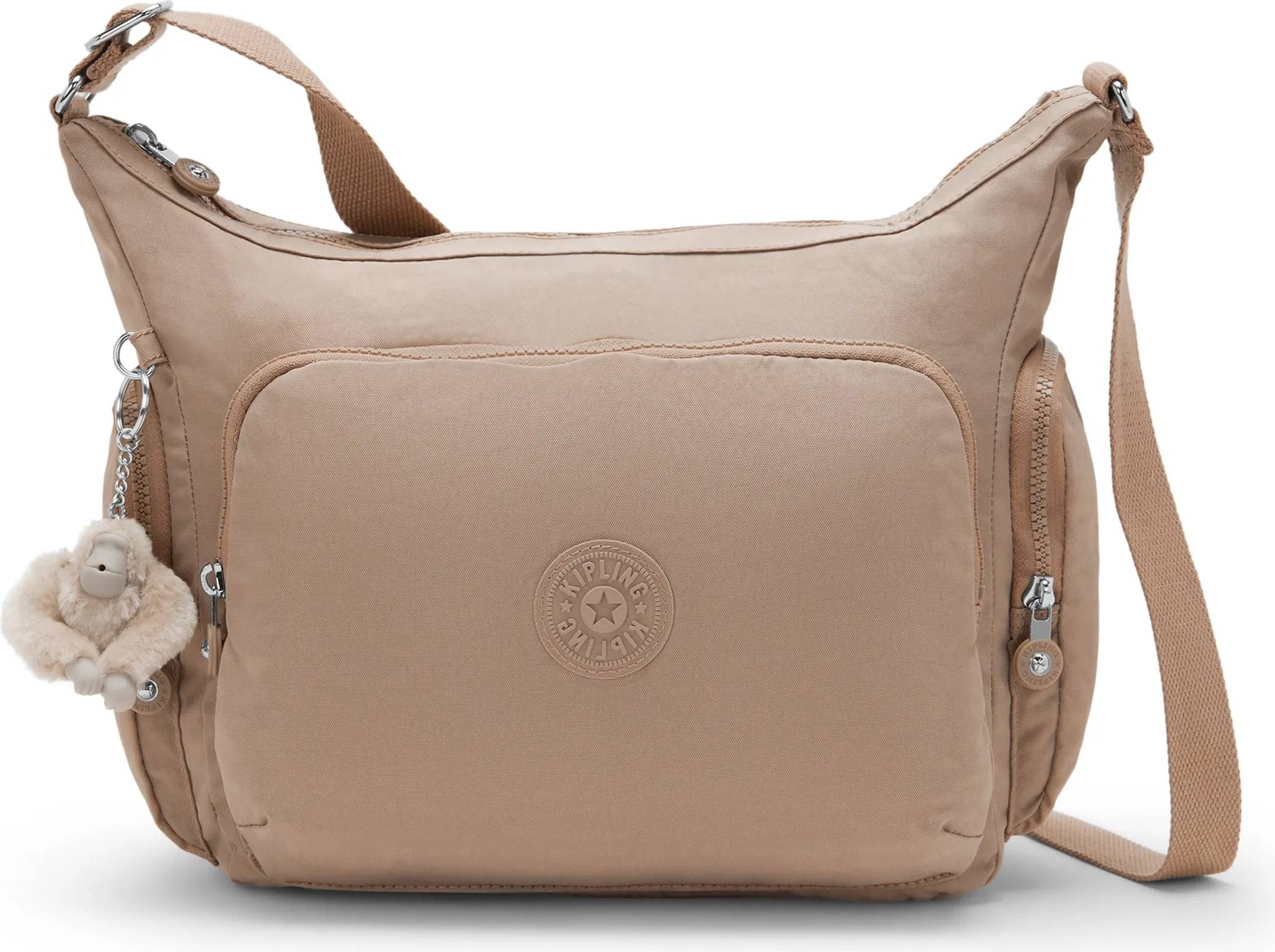 Kipling Tan Beige Polyamide