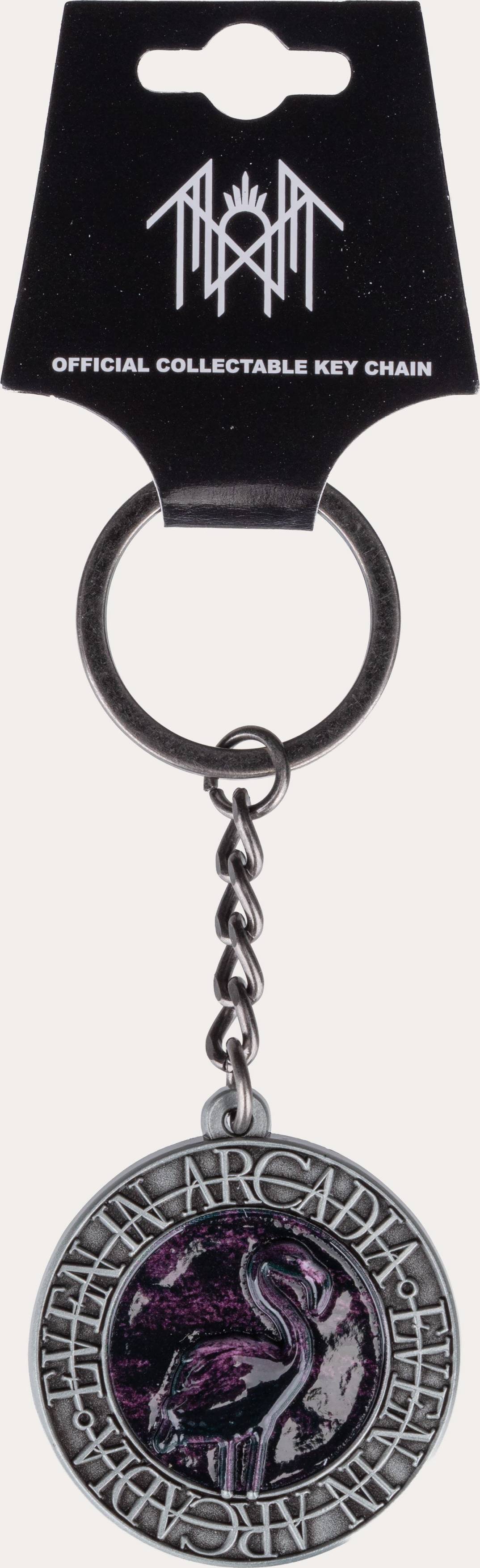 Sleep Token Keychain Multicolored Metal