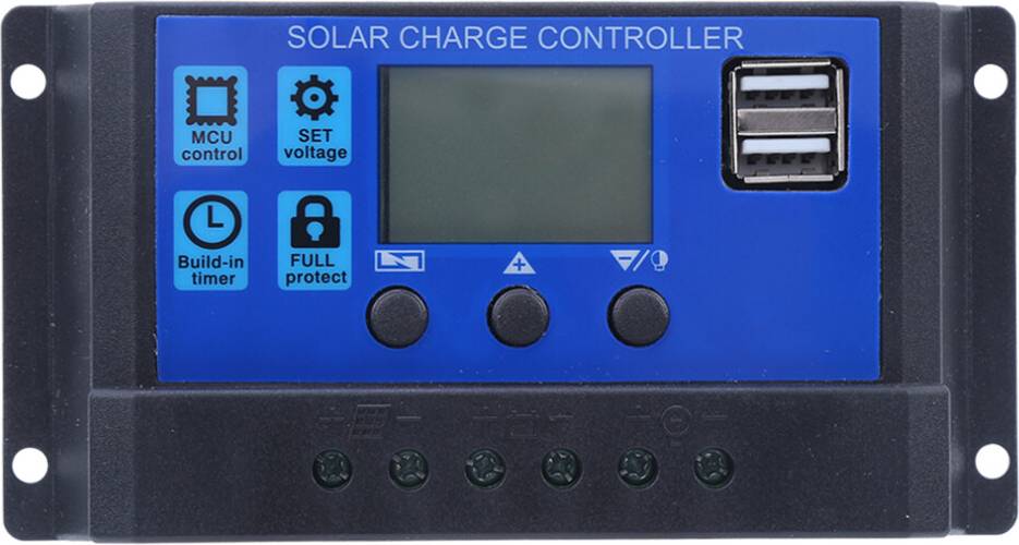Smart Solcelleladningsregulator 12V 24V System