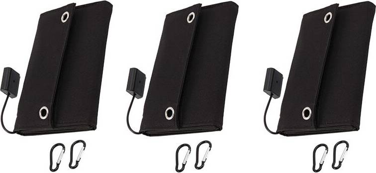3X 12W Foldable USB Solar Panel