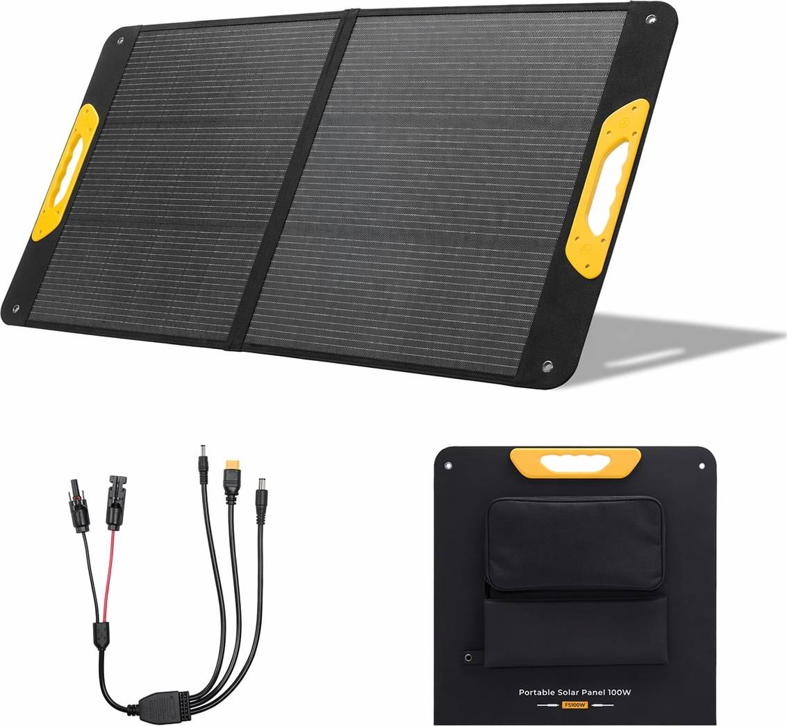 100w solar panel 100W Portable Solar Panel Foldable N Type