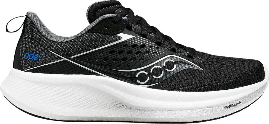 Saucony Ride 17 Løbesko Dame - Sort
