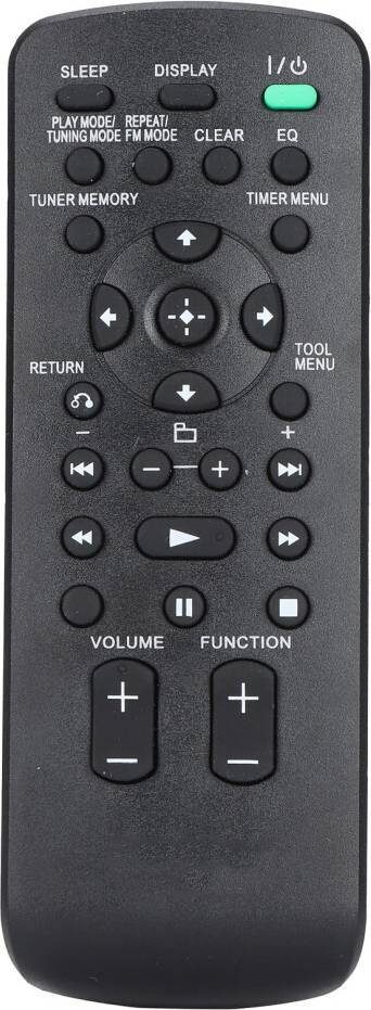 Hi fi system Reservefjernbetjening Sony Mini Hi-Fi Component System
