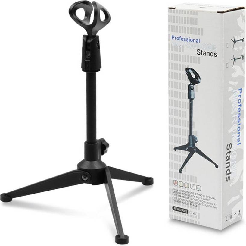 Desk Microphone Stand Adjustable 1.7 Inch
