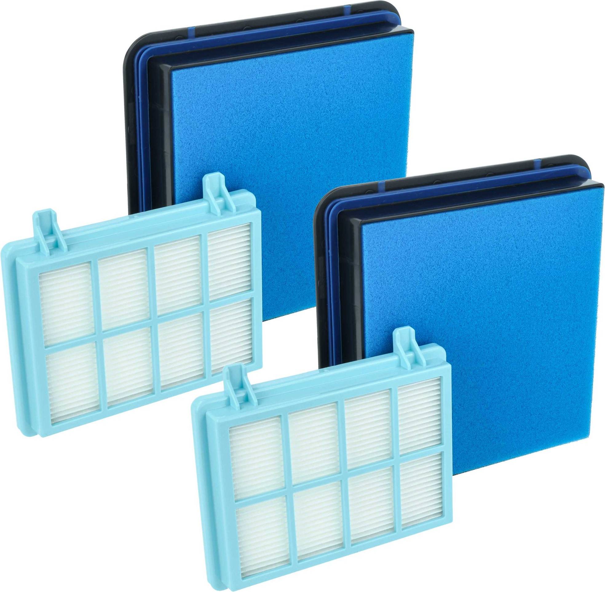 Hepa filter philips VHBW Filter Set Compatible Philips Powerpro Compact 6x