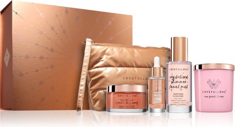Ritual gift set Crystallove The Pink Glow Ritual Gift Set