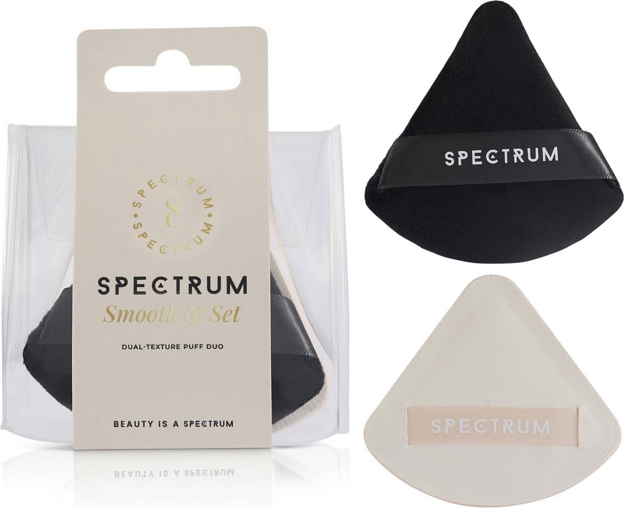 Spectrum Collections Smooth Set Dual-Texture Puff Duo