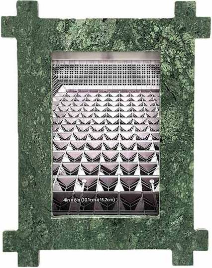 Picture frame At Home Green Marble Picture Frame Photo Frame