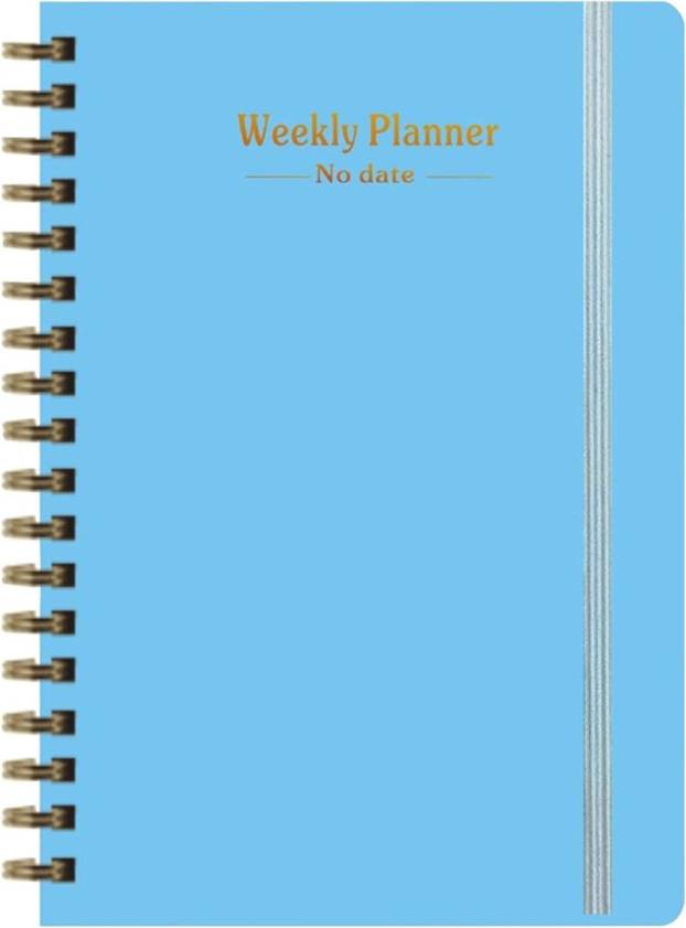 Weekly Plan Time Management Book
